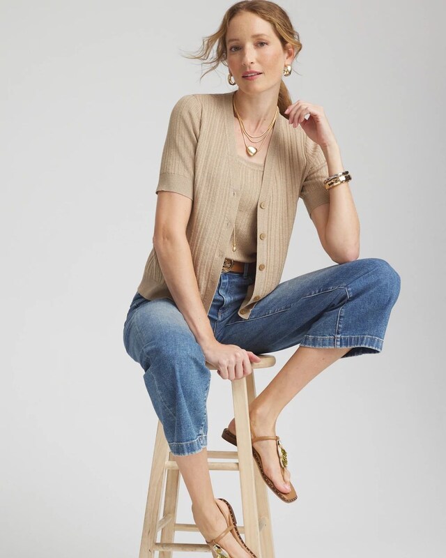 Rib Stitch Cardigan - image 2